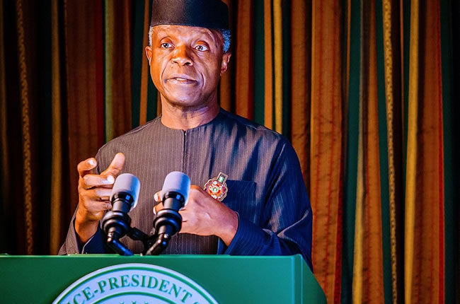 Osinbajo Seeks Debt Relief For Nigeria, Others At WEF