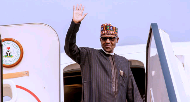 Buhari departs for UAE on condolence visit, to meet with new President